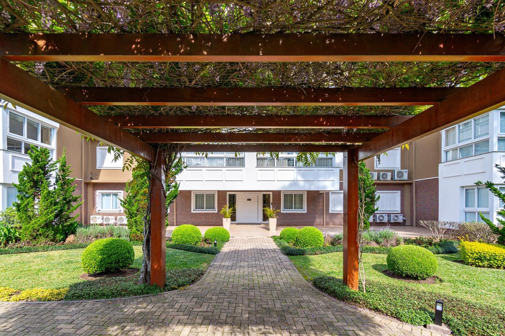 Luxuoso Apartamento Central Para 10 Pessoas Gramado Bagian luar foto