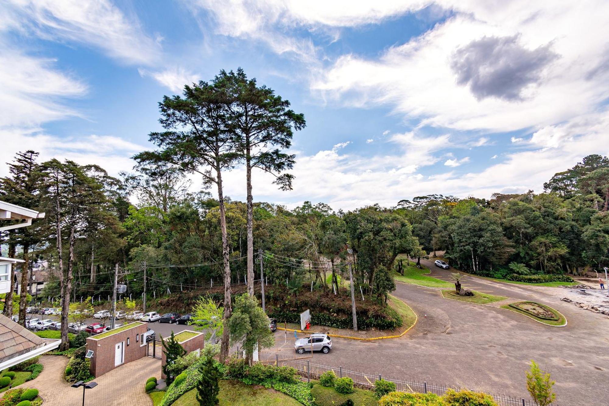 Luxuoso Apartamento Central Para 10 Pessoas Gramado Bagian luar foto