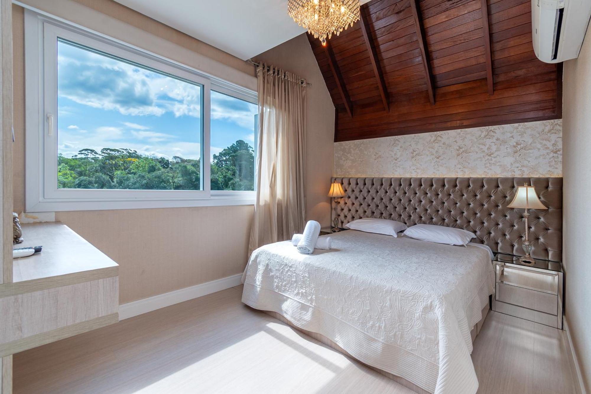 Luxuoso Apartamento Central Para 10 Pessoas Gramado Bagian luar foto