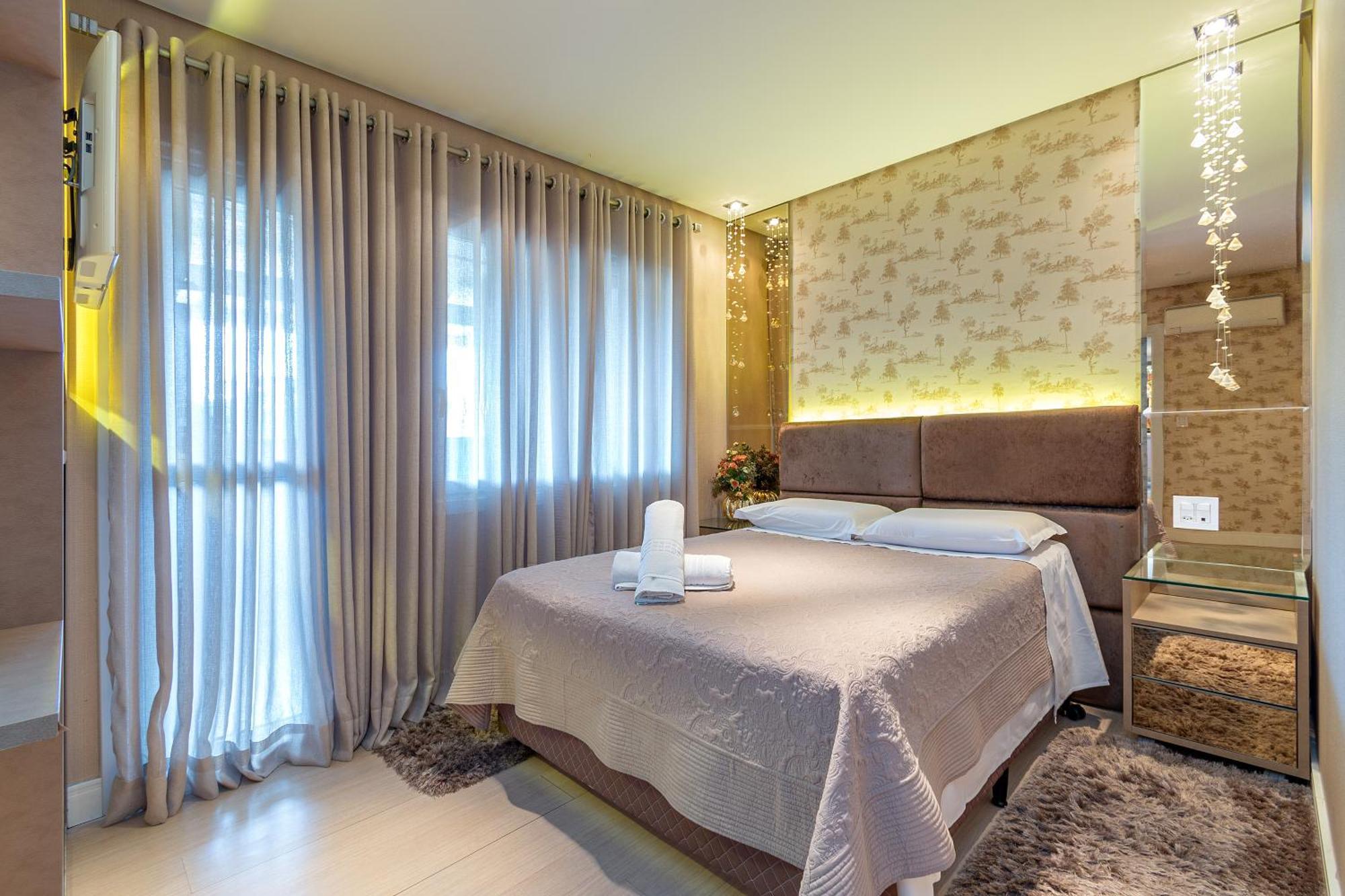 Luxuoso Apartamento Central Para 10 Pessoas Gramado Bagian luar foto