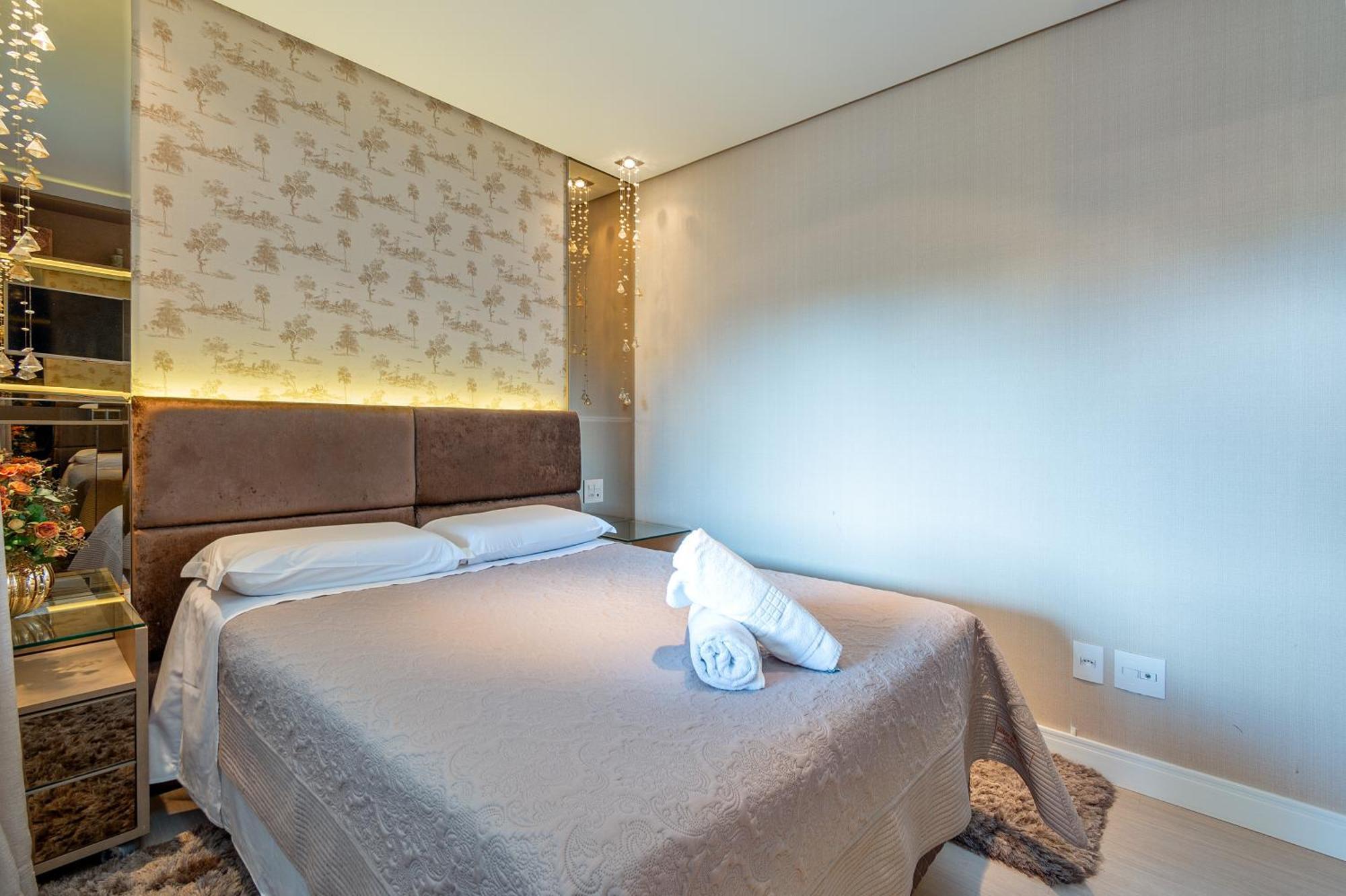 Luxuoso Apartamento Central Para 10 Pessoas Gramado Bagian luar foto